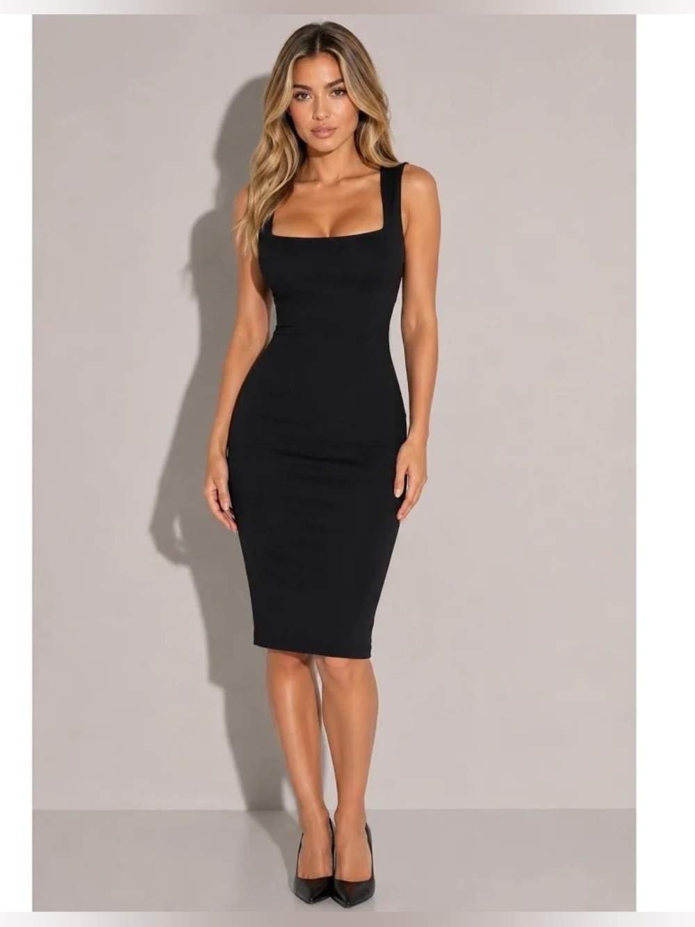 BRAND NEW- TA3 Squarey Pencil Dress XL Short